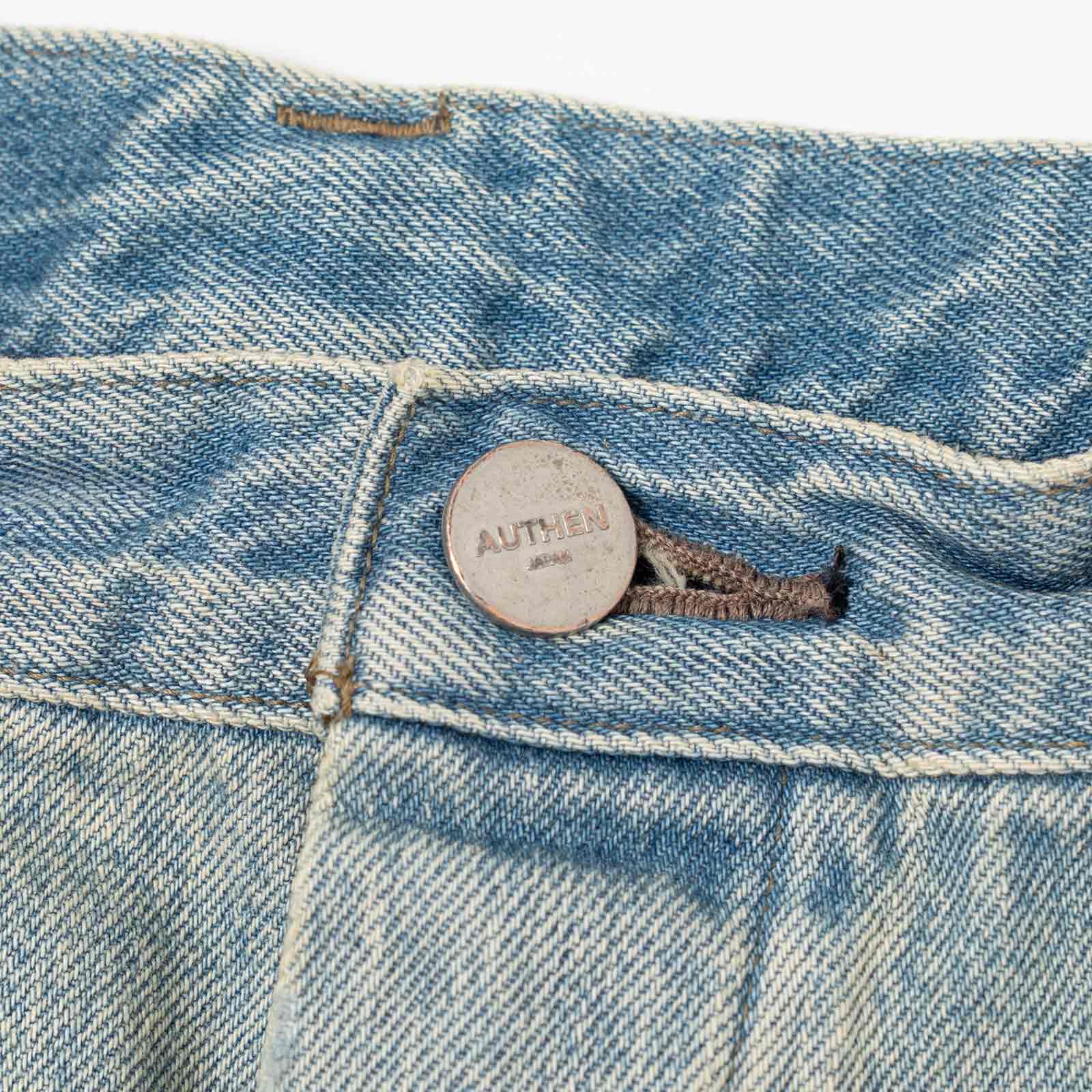 オーセンAUTHENヴィンテージワイドレッグライトユーズド