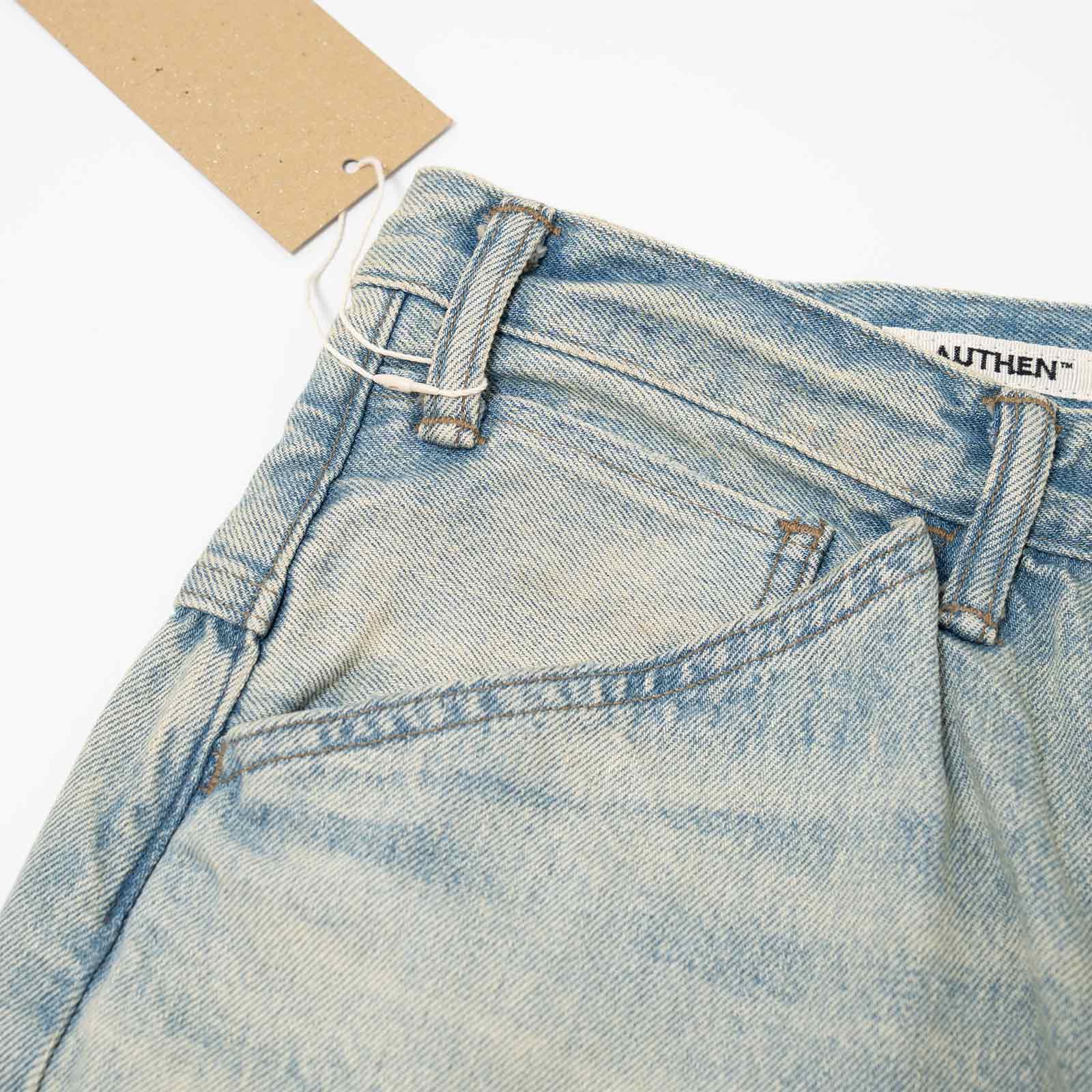 オーセンAUTHENヴィンテージワイドレッグライトユーズド