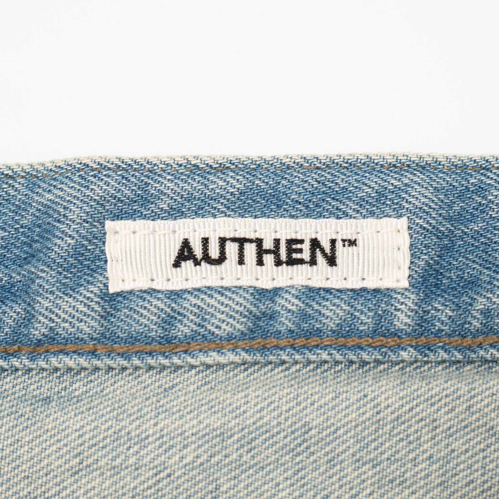 オーセンAUTHENヴィンテージワイドレッグライトユーズド