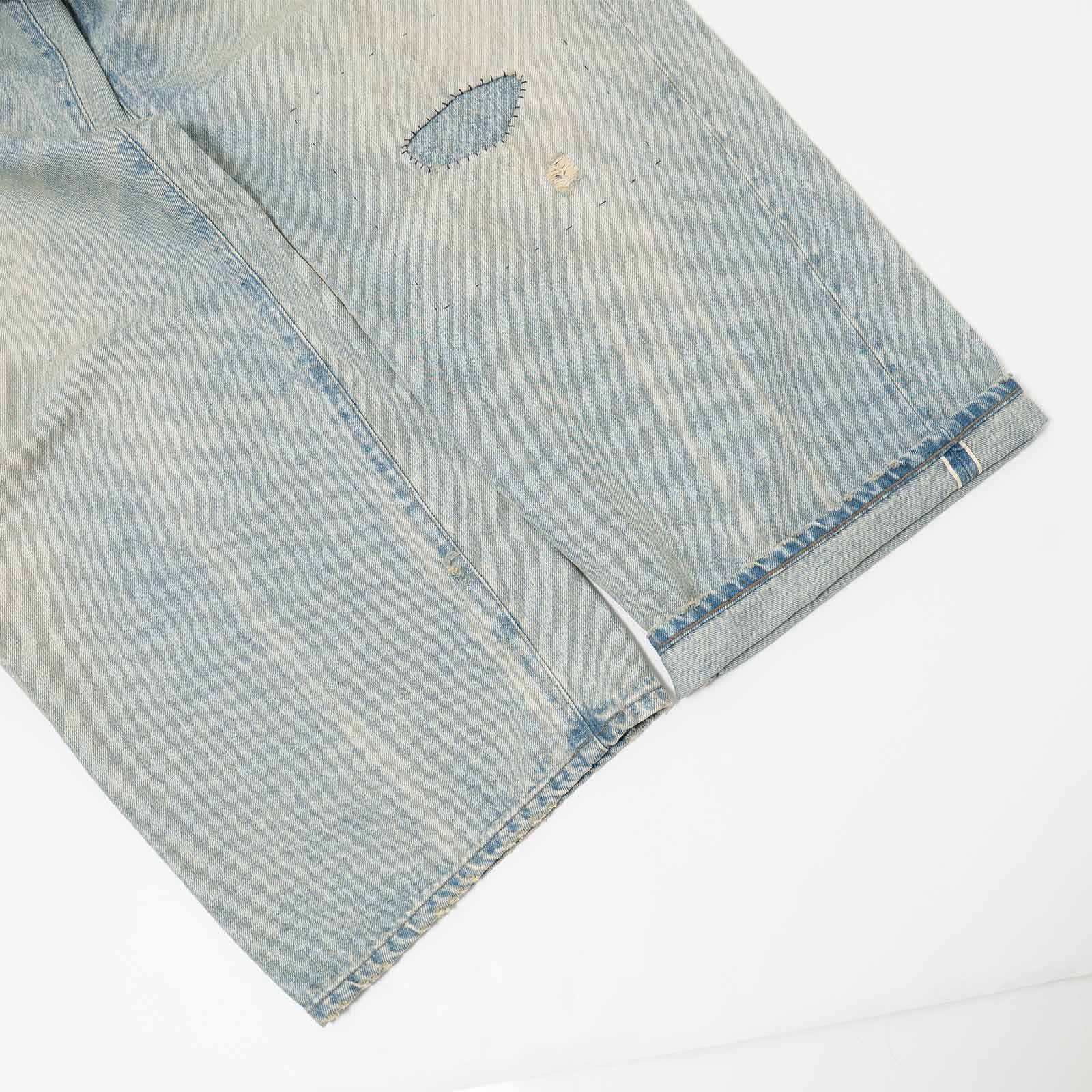 オーセンAUTHENヴィンテージワイドレッグライトユーズド