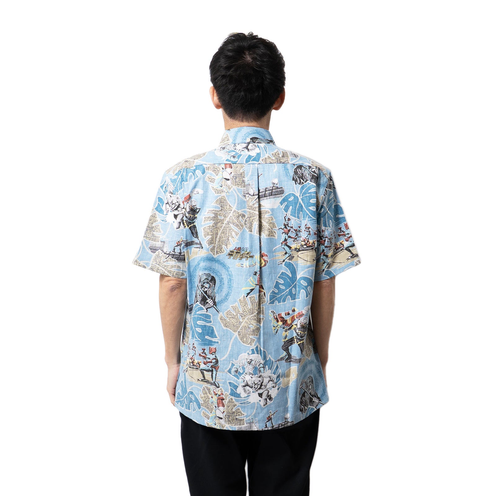 レインスプーナーREYNSPOONERゴーゴーキカイダーフルオープンアロハシャツハワイ製