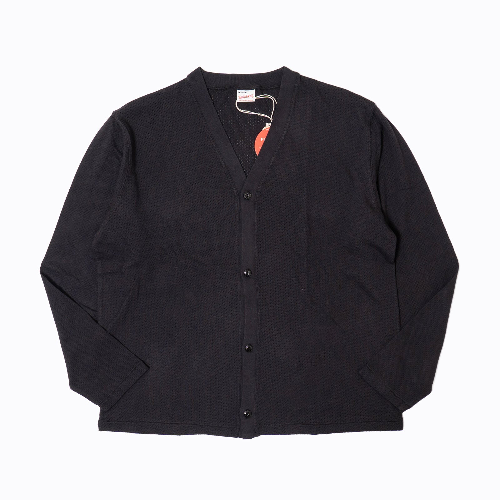 ヘルスニットHealthknit55020U.S.コットンメッシュカーディガン