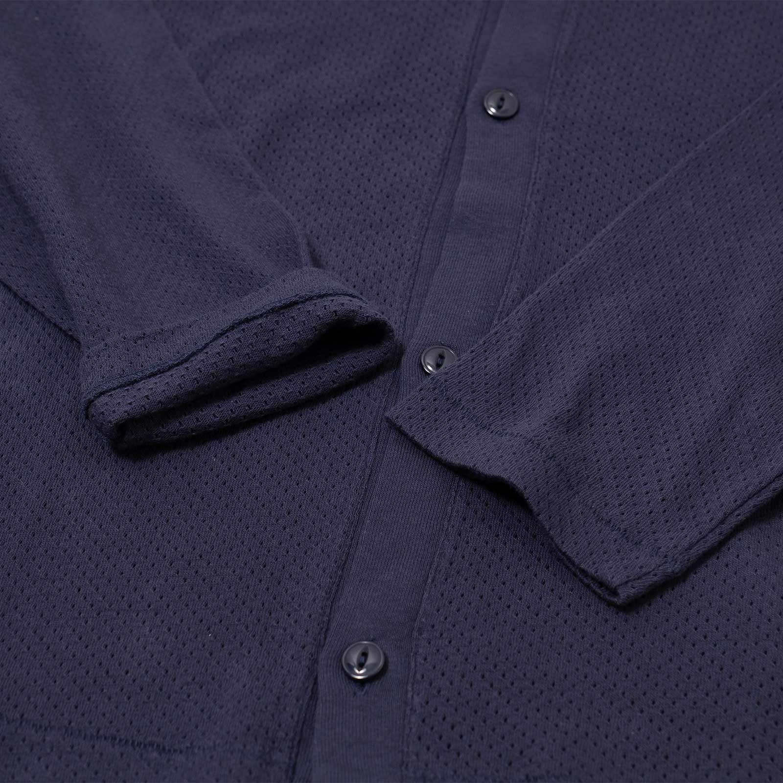 ヘルスニットHealthknit55020U.S.コットンメッシュカーディガン