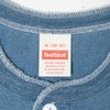 ヘルスニットHealthknit10070インディゴヘンリーネック半袖Tシャツ
