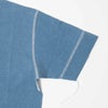 ヘルスニットHealthknit10070インディゴヘンリーネック半袖Tシャツ