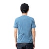 ヘルスニットHealthknit10070インディゴヘンリーネック半袖Tシャツ