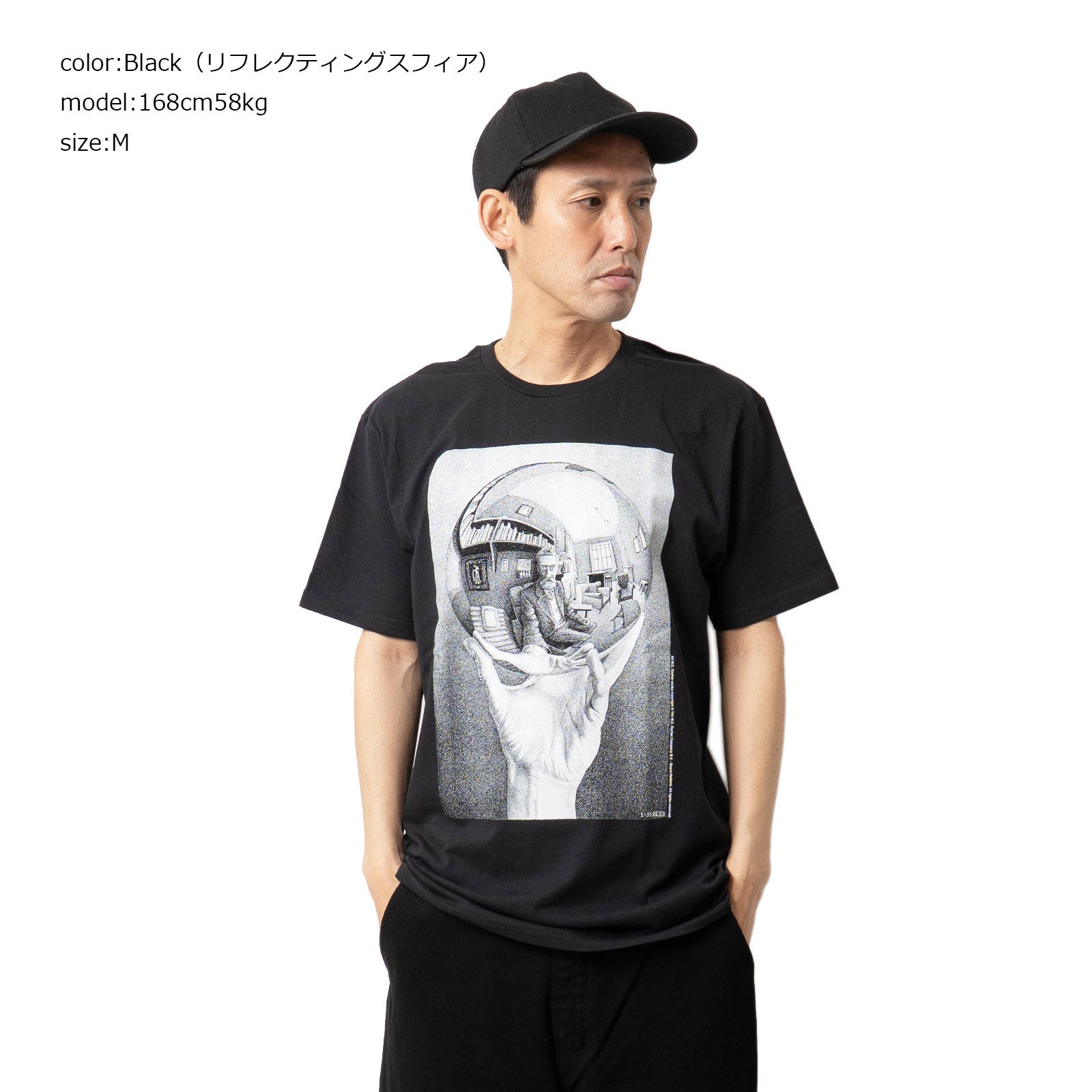 M.C.エッシャーM.C.Escher半袖Tシャツ