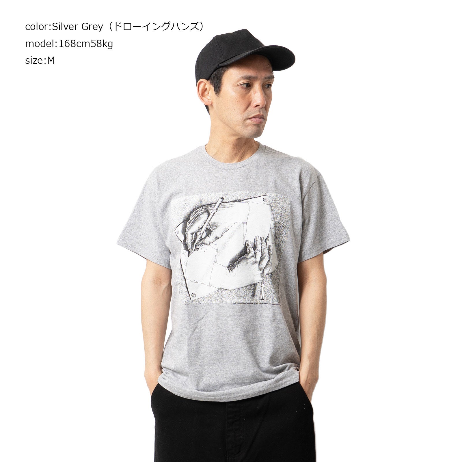M.C.エッシャーM.C.Escher半袖Tシャツ