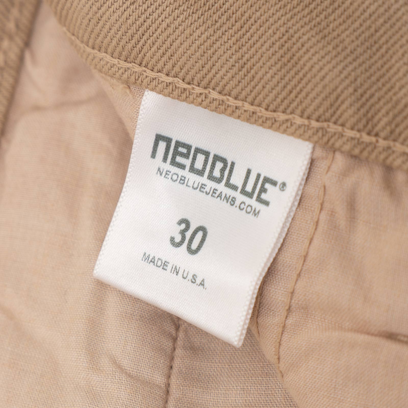 ネオブルーNEOBLUEブルデニムバギーチノパンツ6603