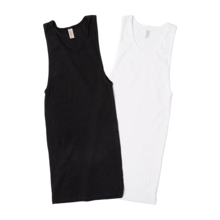 ロサンゼルスアパレルLOSANGELESAPPARELリブタンクトップ