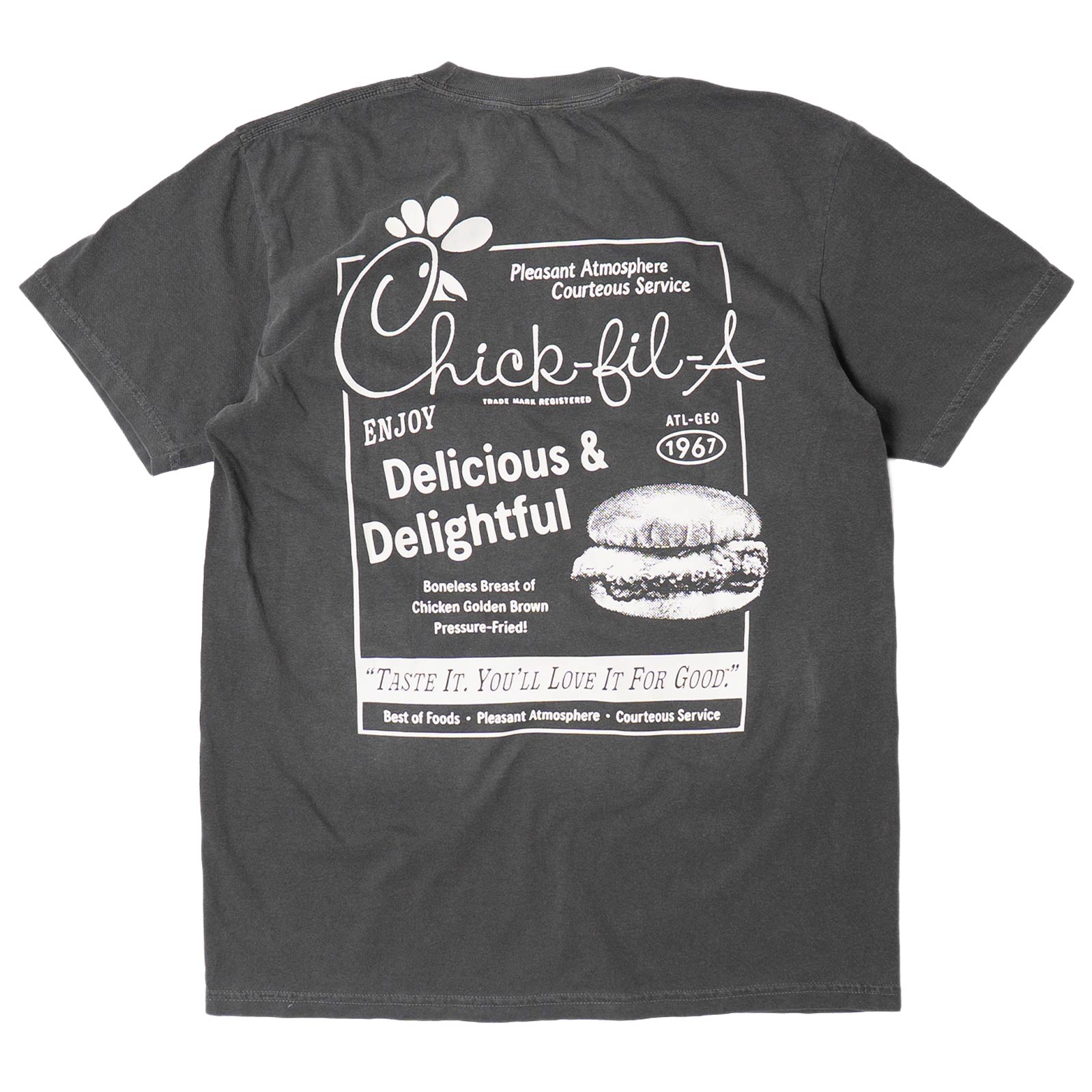 チックフィレイChick-fil-Aデリシャスアンドディライトフルサンドイッチ半袖Tシャツ