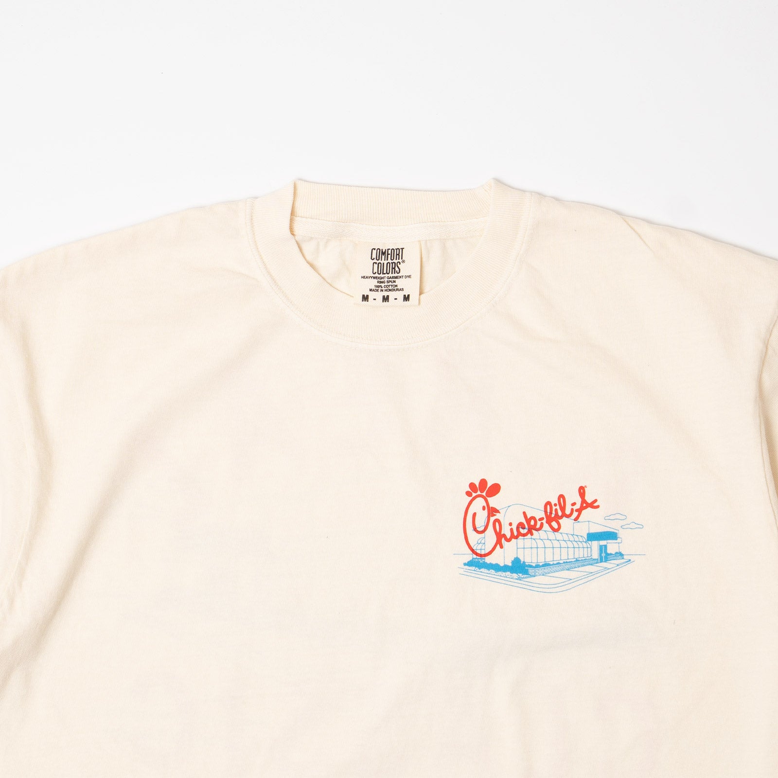 チックフィレイChick-fil-Aアリアルクラシックレストラン半袖Tシャツ