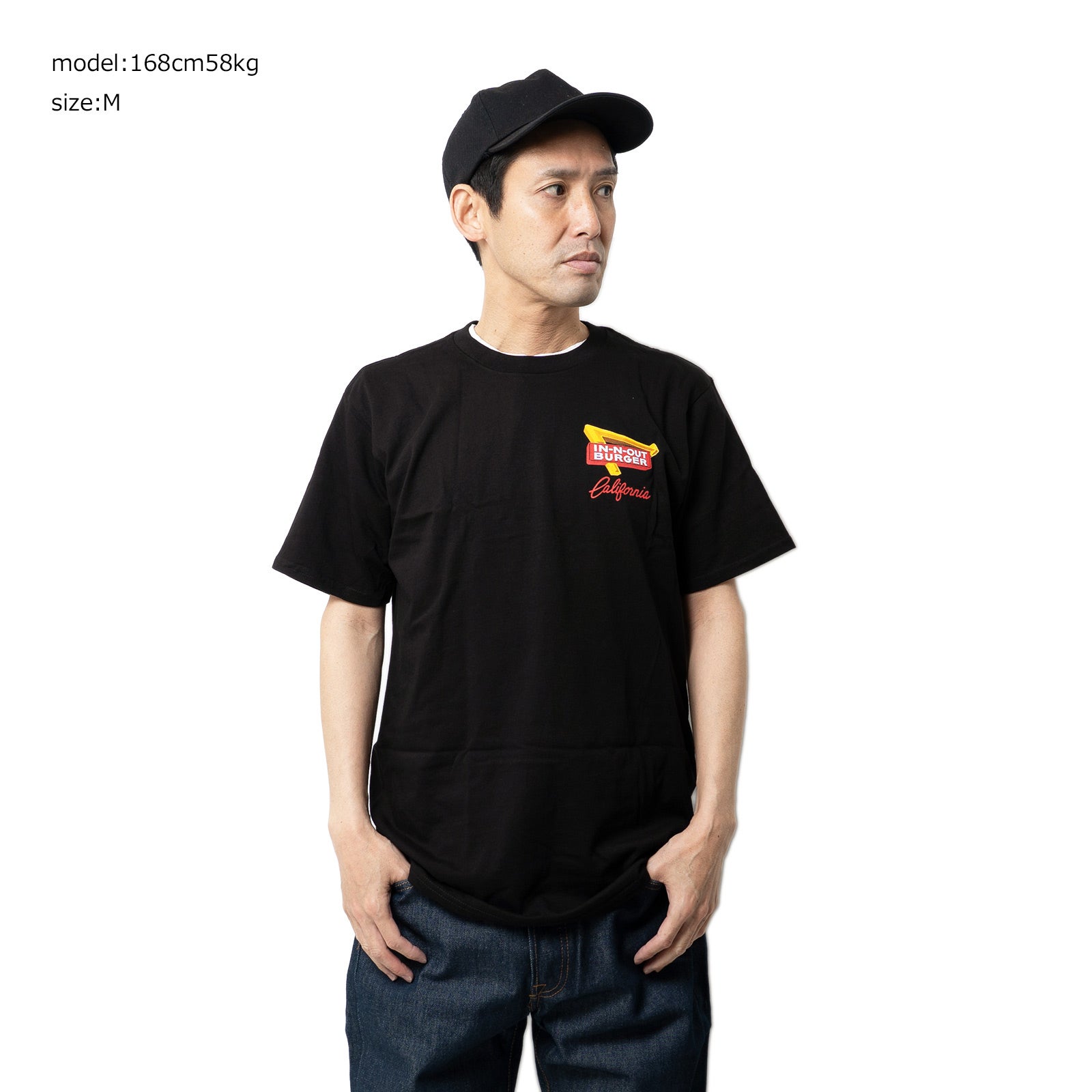 インアンドアウトバーガー半袖Tシャツ2015ザシンプルシングス