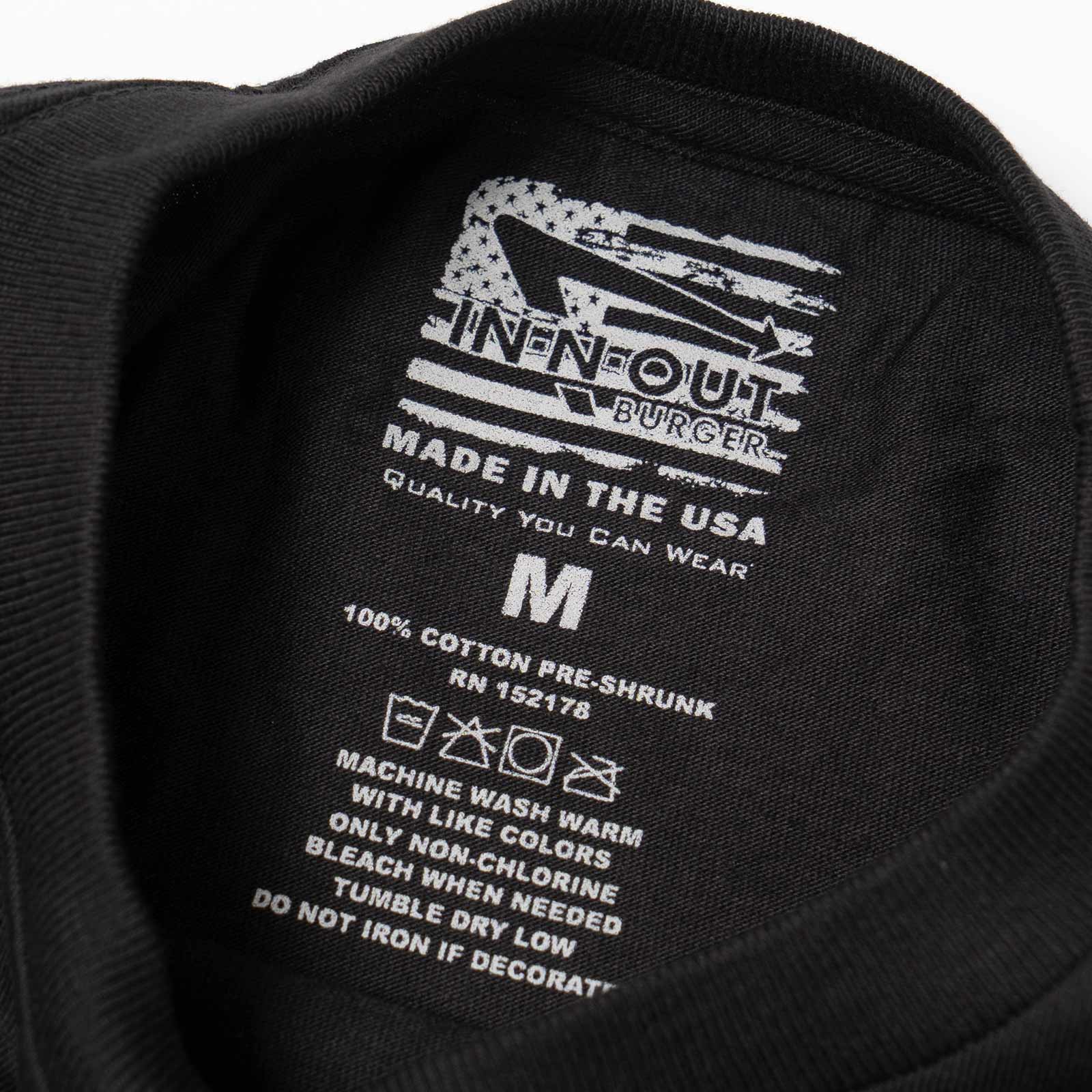 インアンドアウトバーガー半袖Tシャツ2026テンステイツ