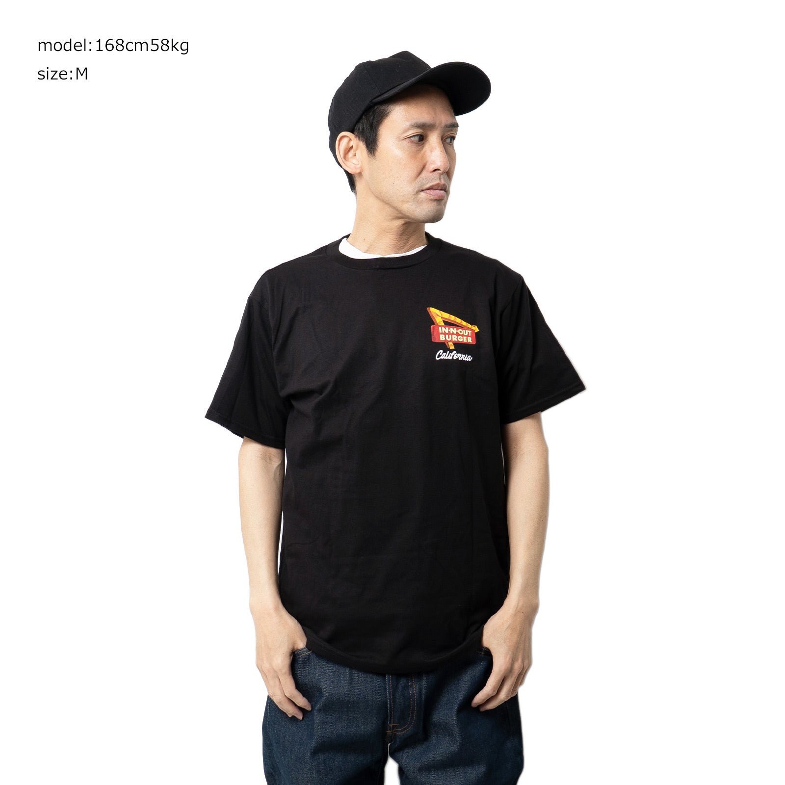 インアンドアウトバーガー半袖Tシャツ2026テンステイツ