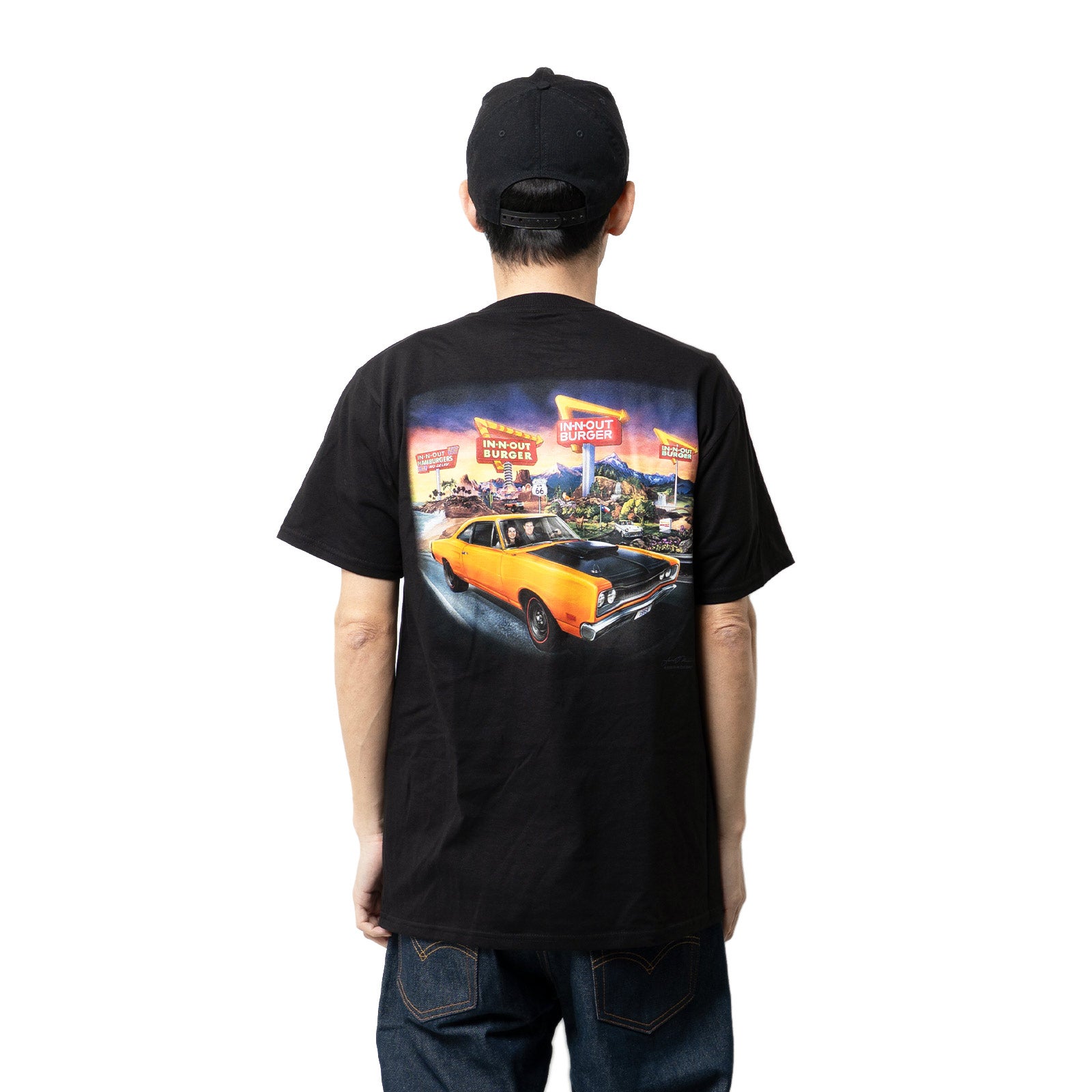 インアンドアウトバーガー半袖Tシャツ2026テンステイツ