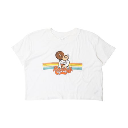 ランディーズドーナツRandy'sDonutsホワイトクロップドTシャツRD-3004