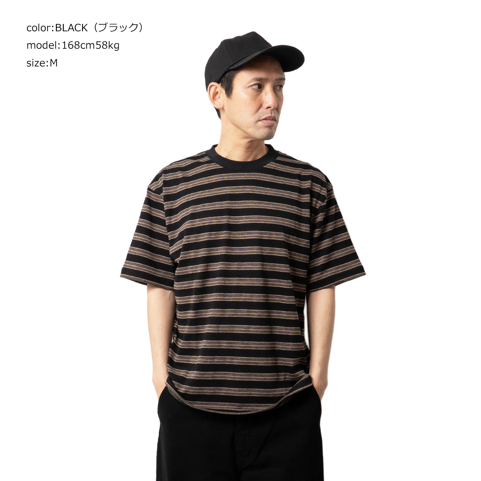 スクリーンスターズSCREENSTARSマルチボーダーTシャツ