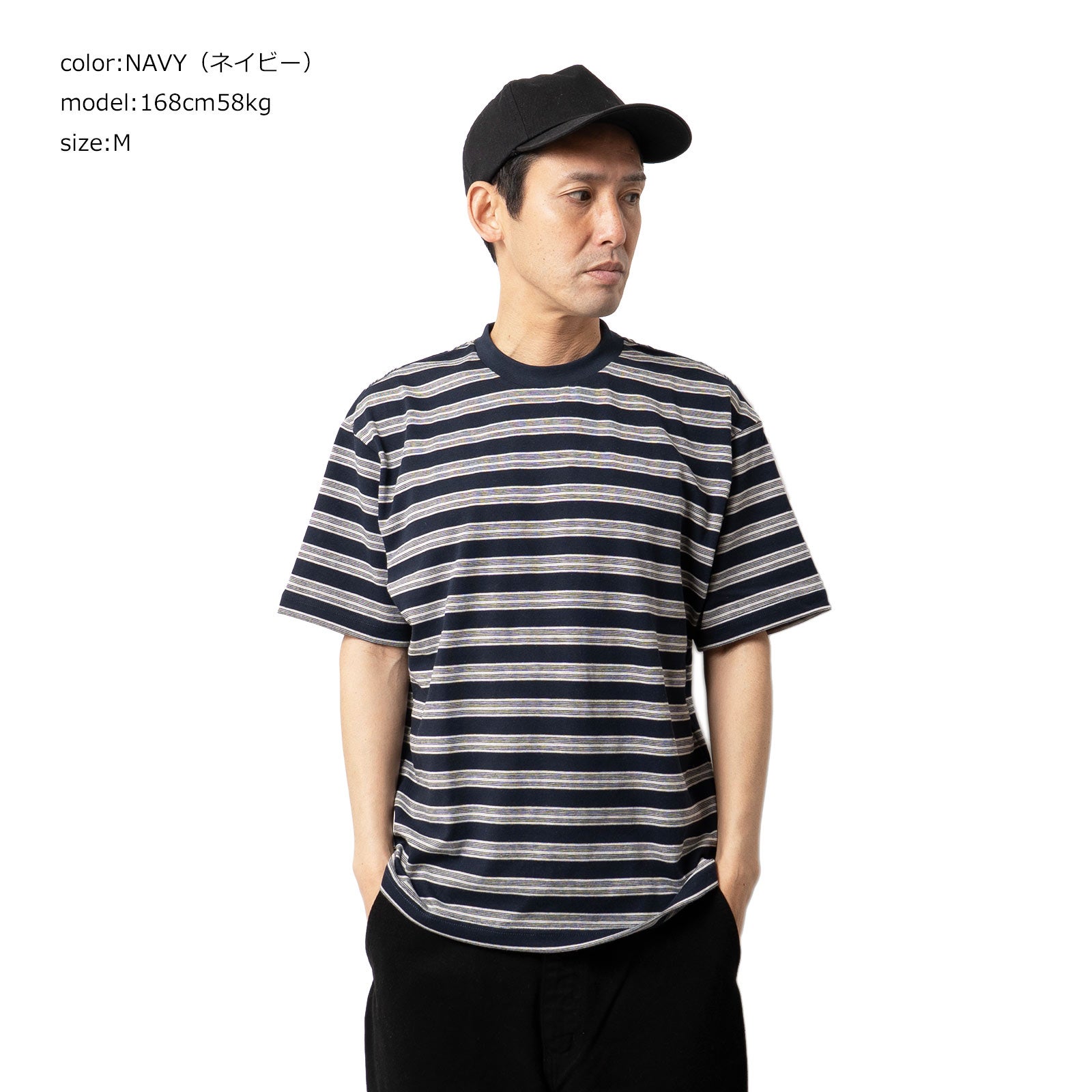 スクリーンスターズSCREENSTARSマルチボーダーTシャツ