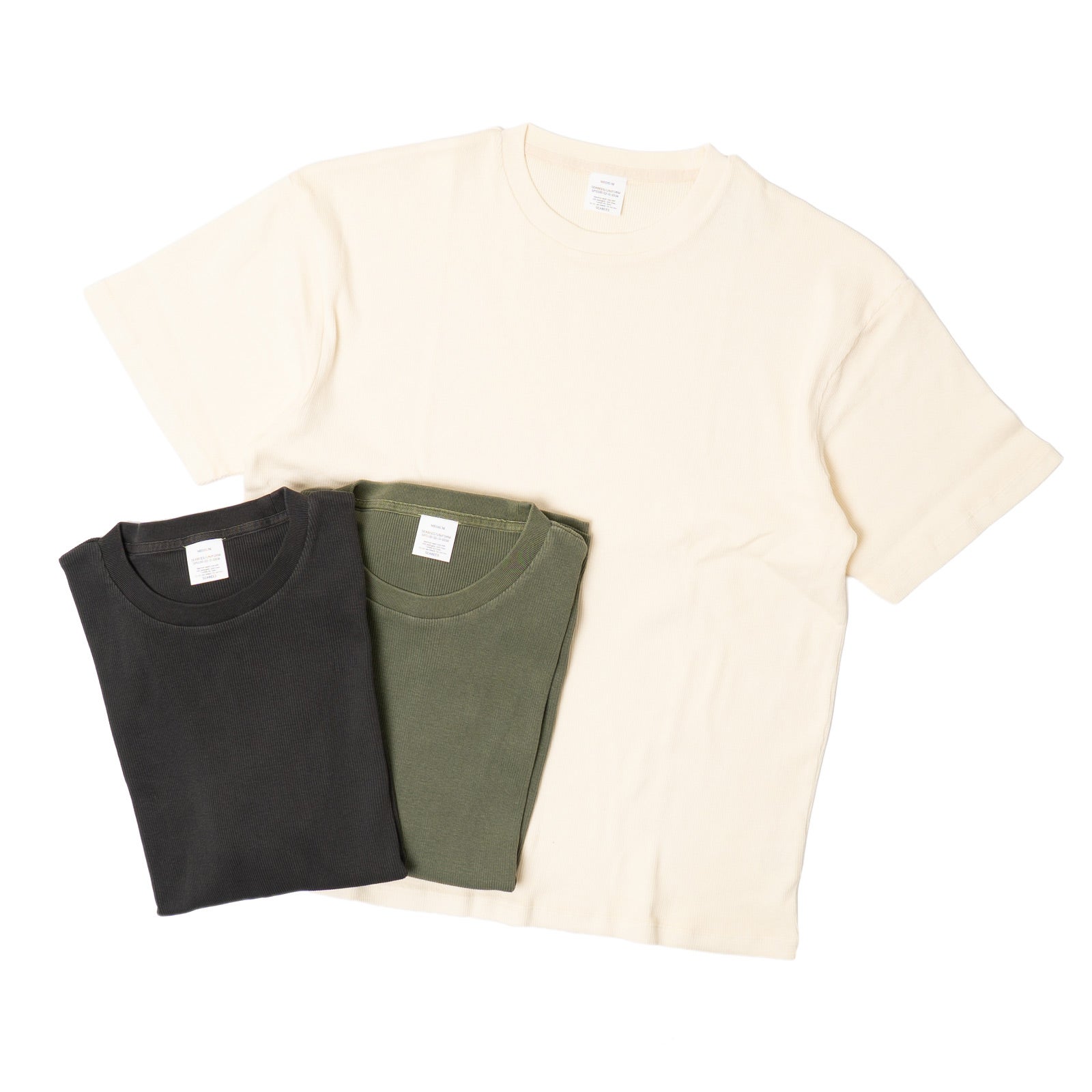 シービーズSEABEESピグメントテレコTシャツ