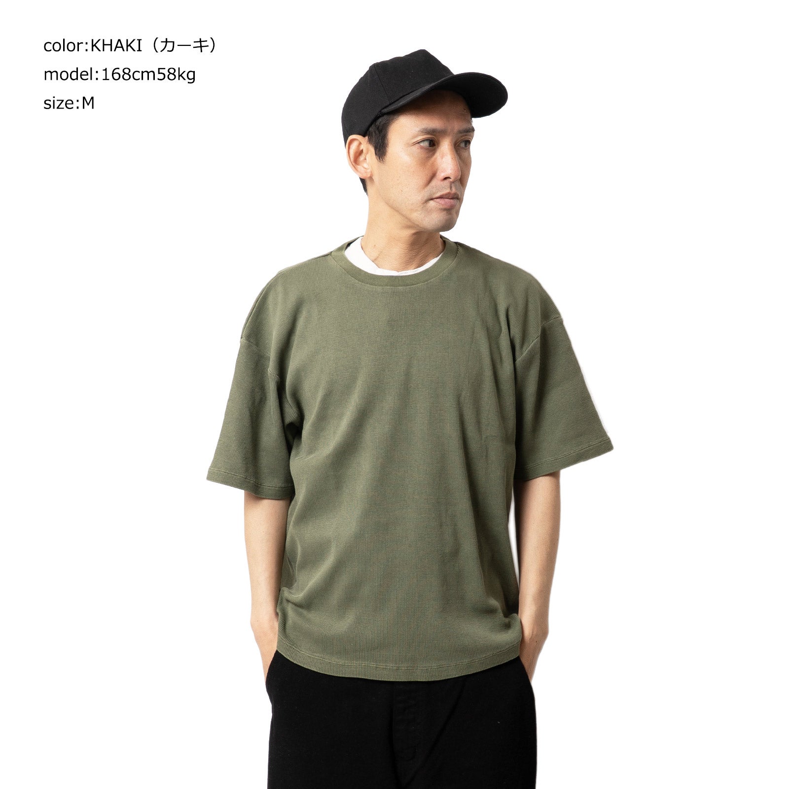 シービーズSEABEESピグメントテレコTシャツ