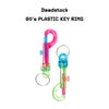 【中古】80'sプラスチックキーリングデッドストック