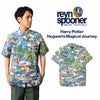 レインスプーナー×ハリーポッターREYNSPOONER×HARRYPOTTER半袖アロハシャツフルオープンハリーポッターと賢者の石