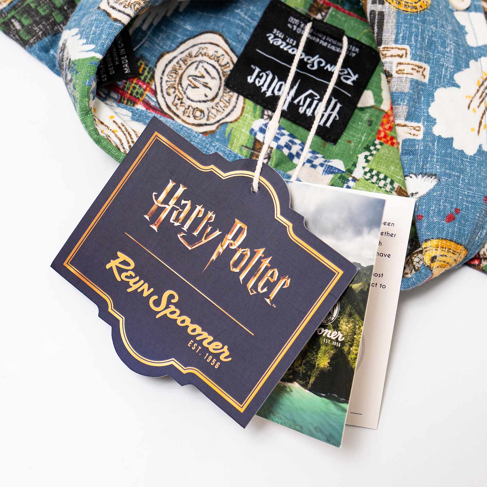 レインスプーナー×ハリーポッターREYNSPOONER×HARRYPOTTER半袖アロハシャツフルオープンハリーポッターと賢者の石