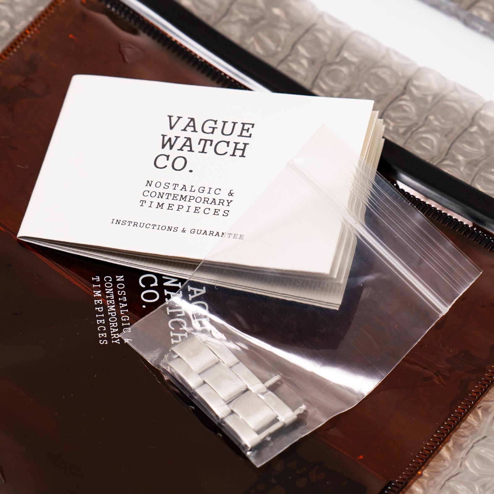 ヴァーグウォッチVAGUEWATCHCO.クロノグラフツーアイズAG