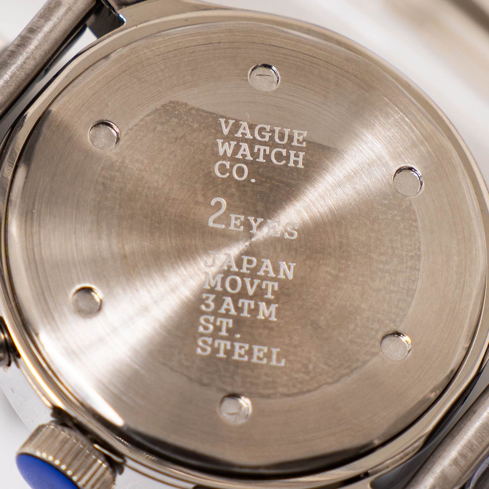 ヴァーグウォッチVAGUEWATCHCO.クロノグラフツーアイズAG