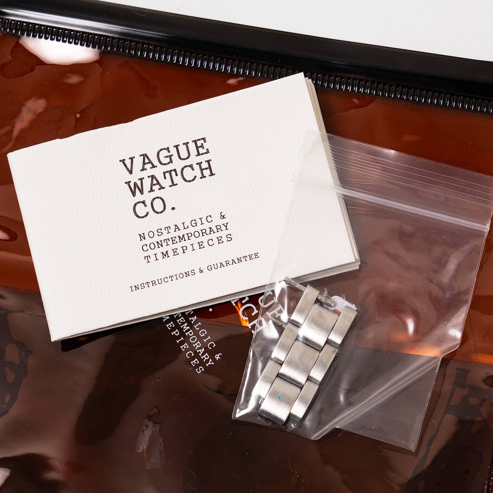 ヴァーグウォッチVAGUEWATCHCO.クロノグラフツーアイズAG