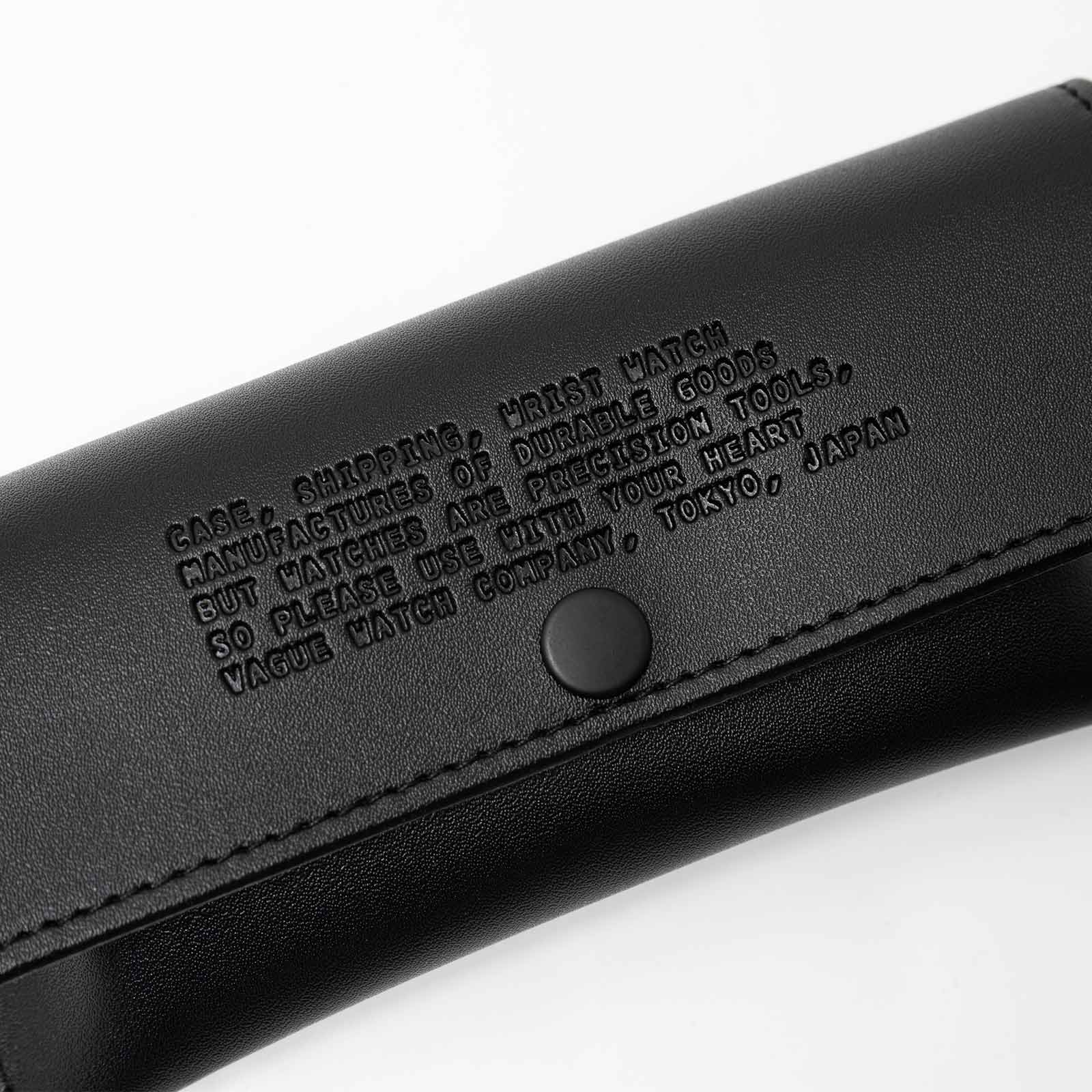 ヴァーグウォッチVAGUEWATCHCO.クッサンエイジドブラック
