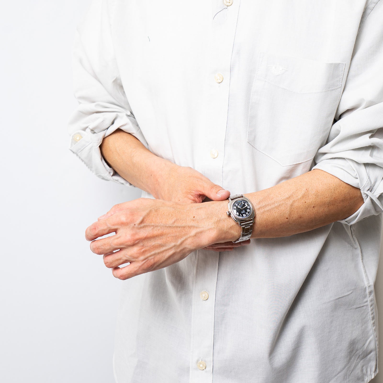 ヴァーグウォッチVAGUEWATCHCO.クッサンエイジドブラック