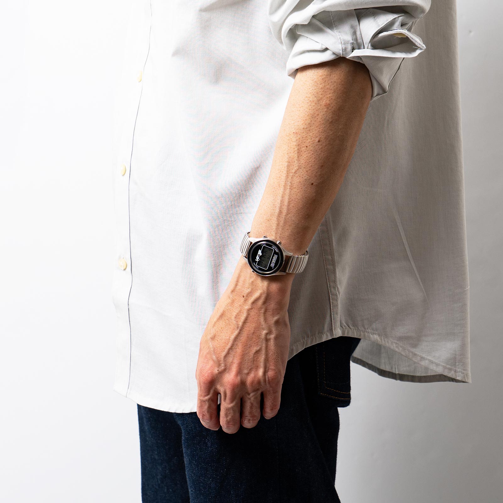 ヴァーグウォッチVAGUEWATCHCo.DG2000エクステンションスヌーピーデジタルウォッチ