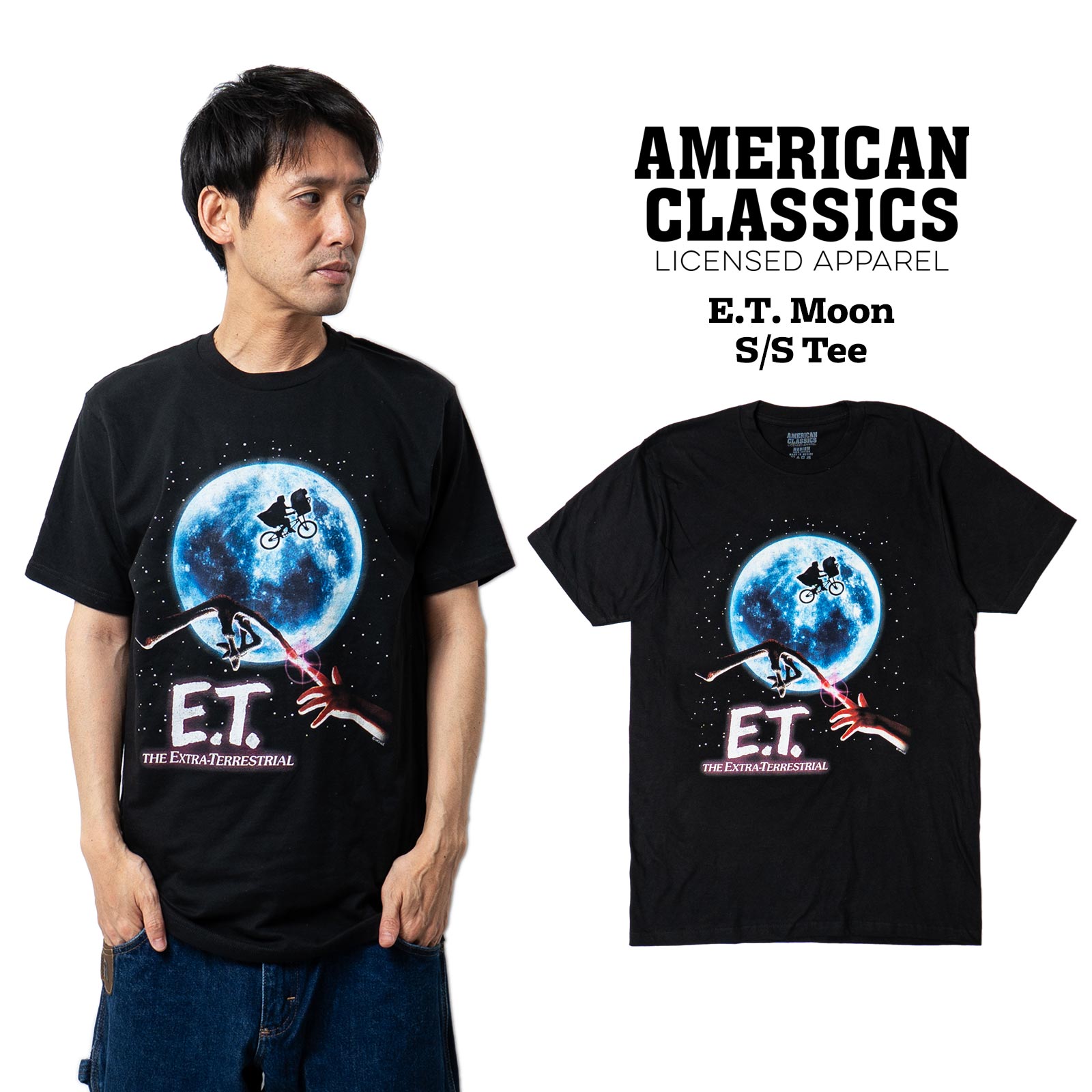 アメリカンクラシックスAMERICANCLASSICSムービーTシャツE.T.ムーン