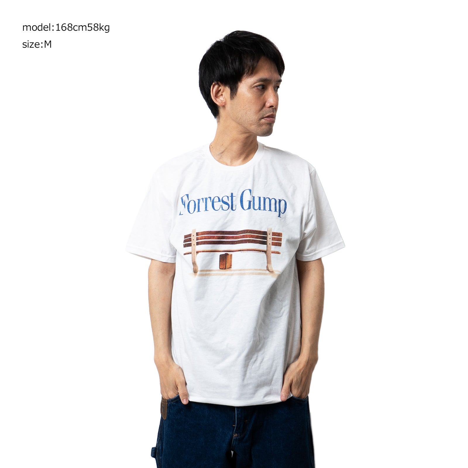 アメリカンクラシックスAMERICANCLASSICSムービーTシャツフォレストガンプロゴ＆ベンチ