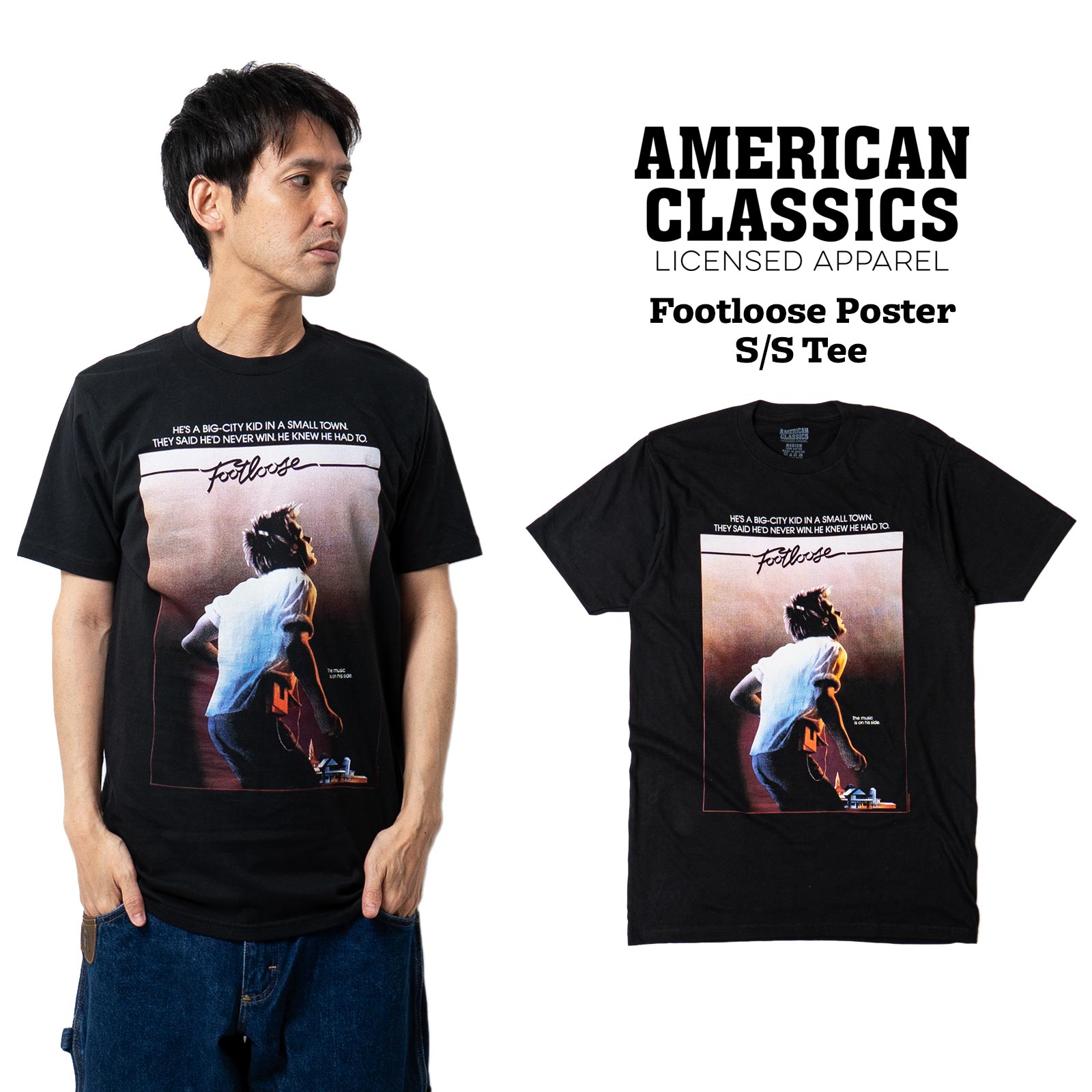 アメリカンクラシックスAMERICANCLASSICSムービーTシャツフットルースポスター