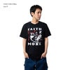 カンフーkungfu.フェイスノーモアロゴドッグTシャツブラック
