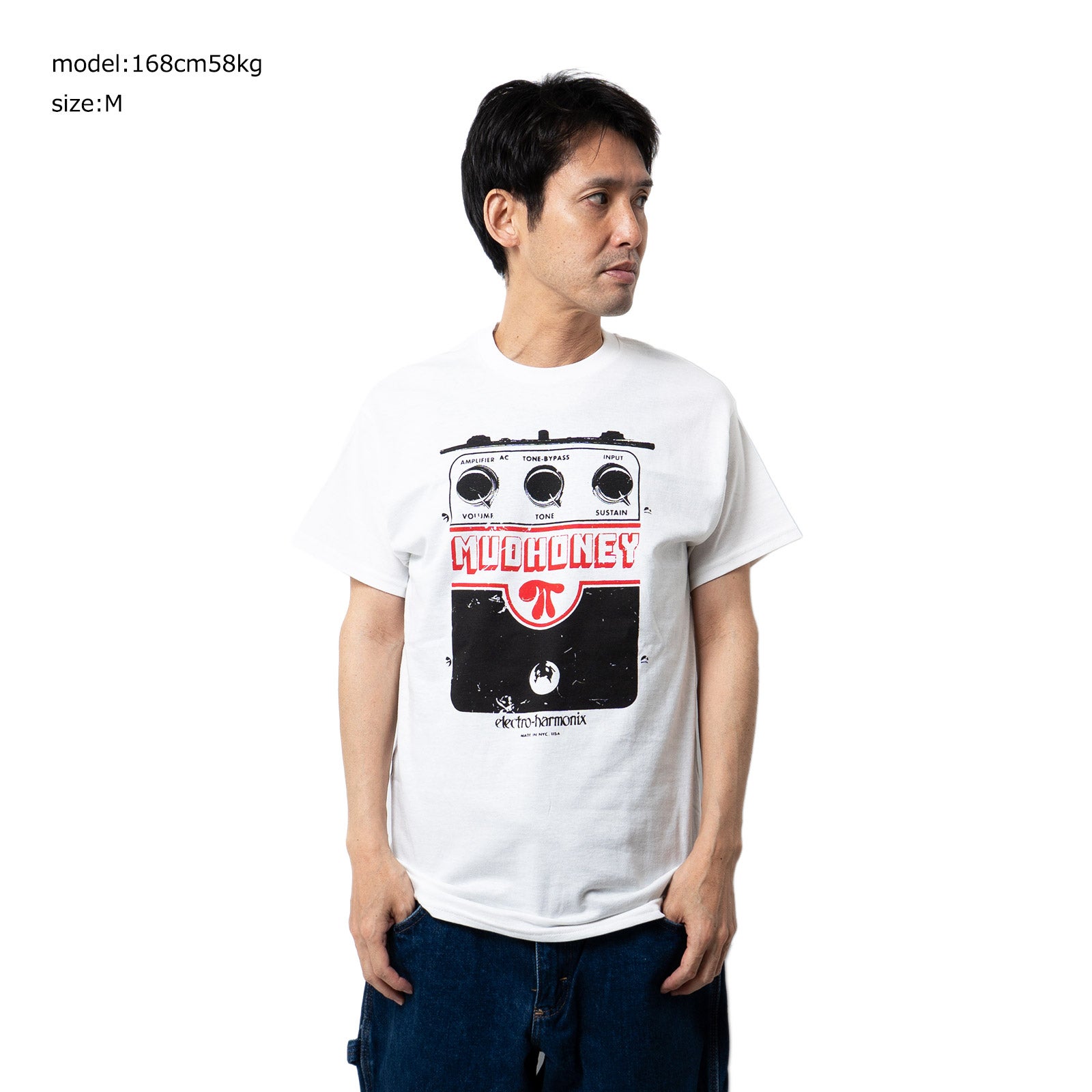 カンフーkungfu.バンドTシャツマッドハニースーパーファズ大きいサイズ