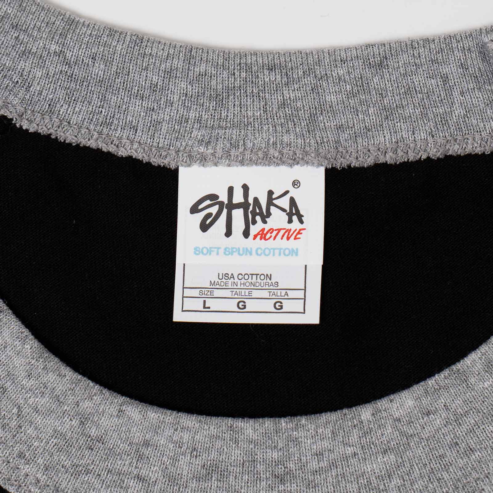 シャカウェアSHAKAWEAR6.0オンスラグランTシャツ