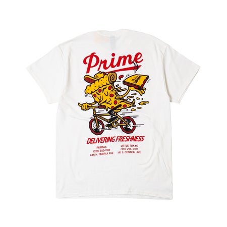 プライムピザPrimePIZZA半袖Tシャツバイシクル