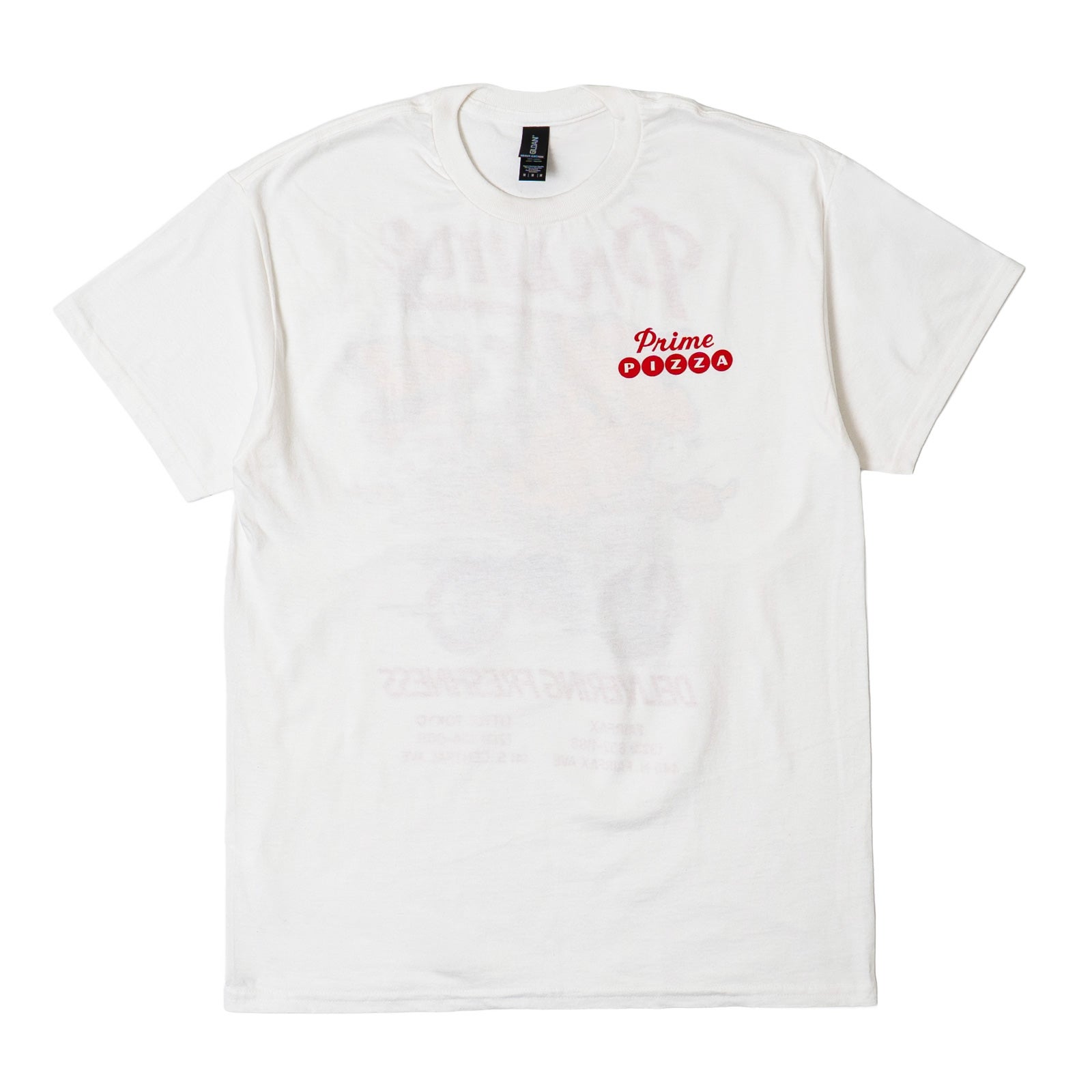 プライムピザPrimePIZZA半袖Tシャツバイシクル