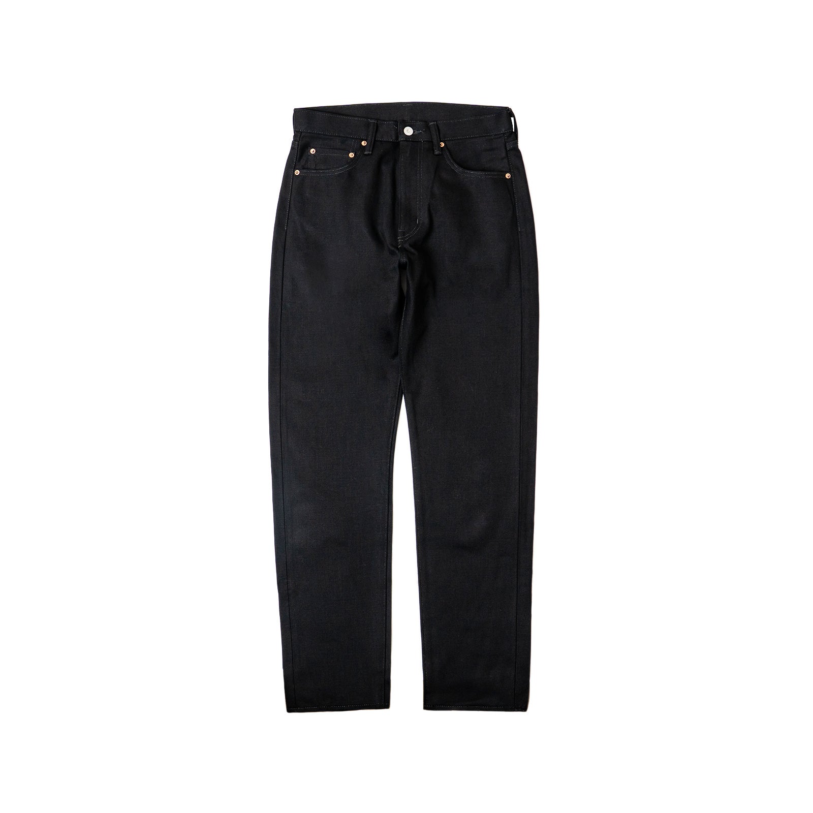 コットンリサーチクラブCOTTONRESEARCHCLUBセルビッジブラックデニムジーンズ