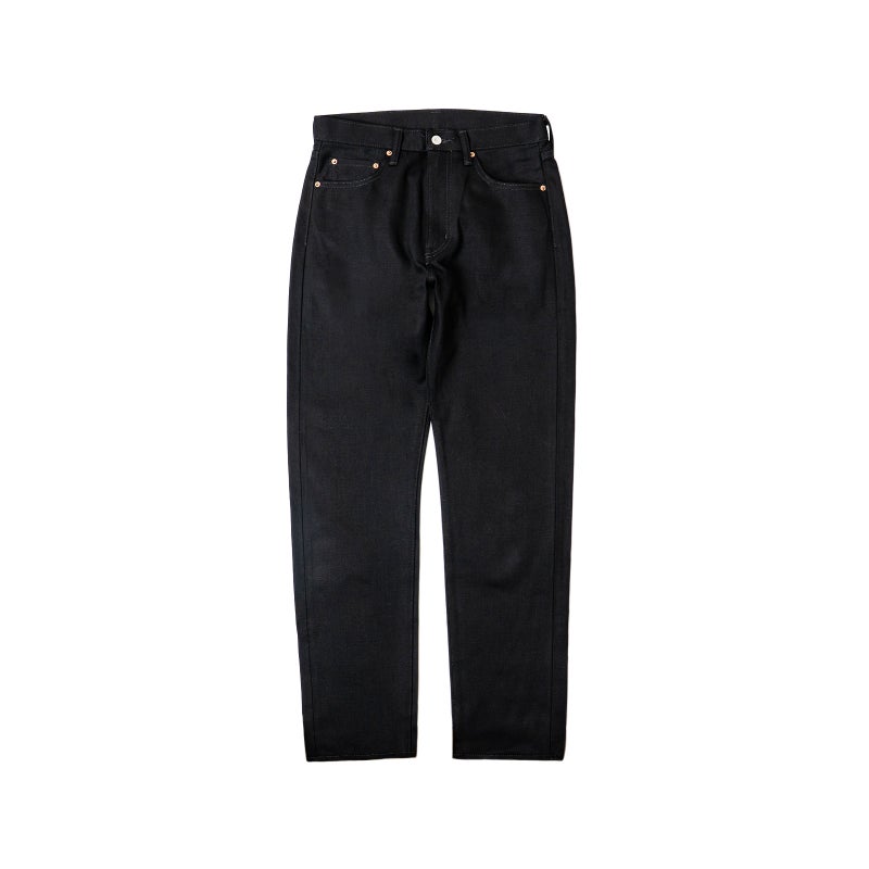 コットンリサーチクラブCOTTONRESEARCHCLUBセルビッジブラックデニムジーンズ
