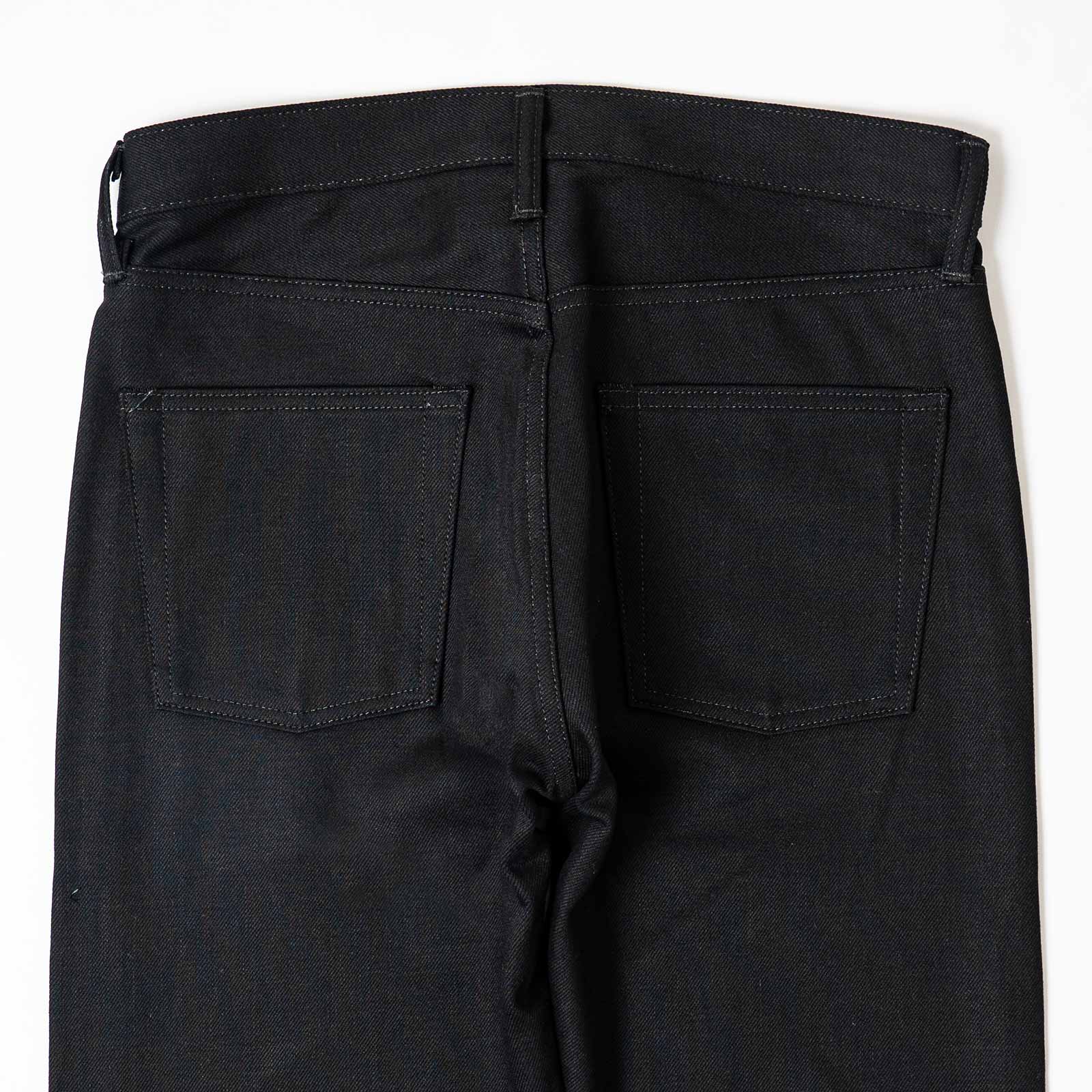 コットンリサーチクラブCOTTONRESEARCHCLUBセルビッジブラックデニムジーンズ