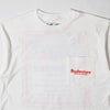 ウェアユアビアWearYourBeerバドワイザーヴィンテージラベルポケットTシャツ