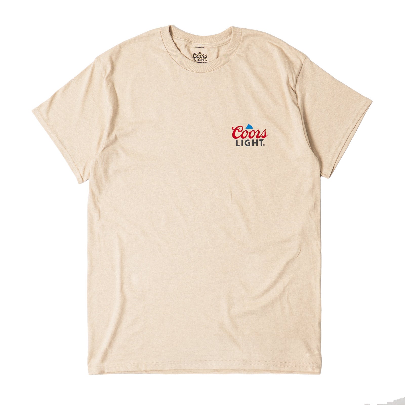 ウェアユアビアWearYourBeerクアーズライトレッドホワイトアンドクアーズライトTシャツ