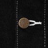 プリズンブルースPRISONBLUESデニムヤードコート別注リンスドブラック/ホワイトステッチ