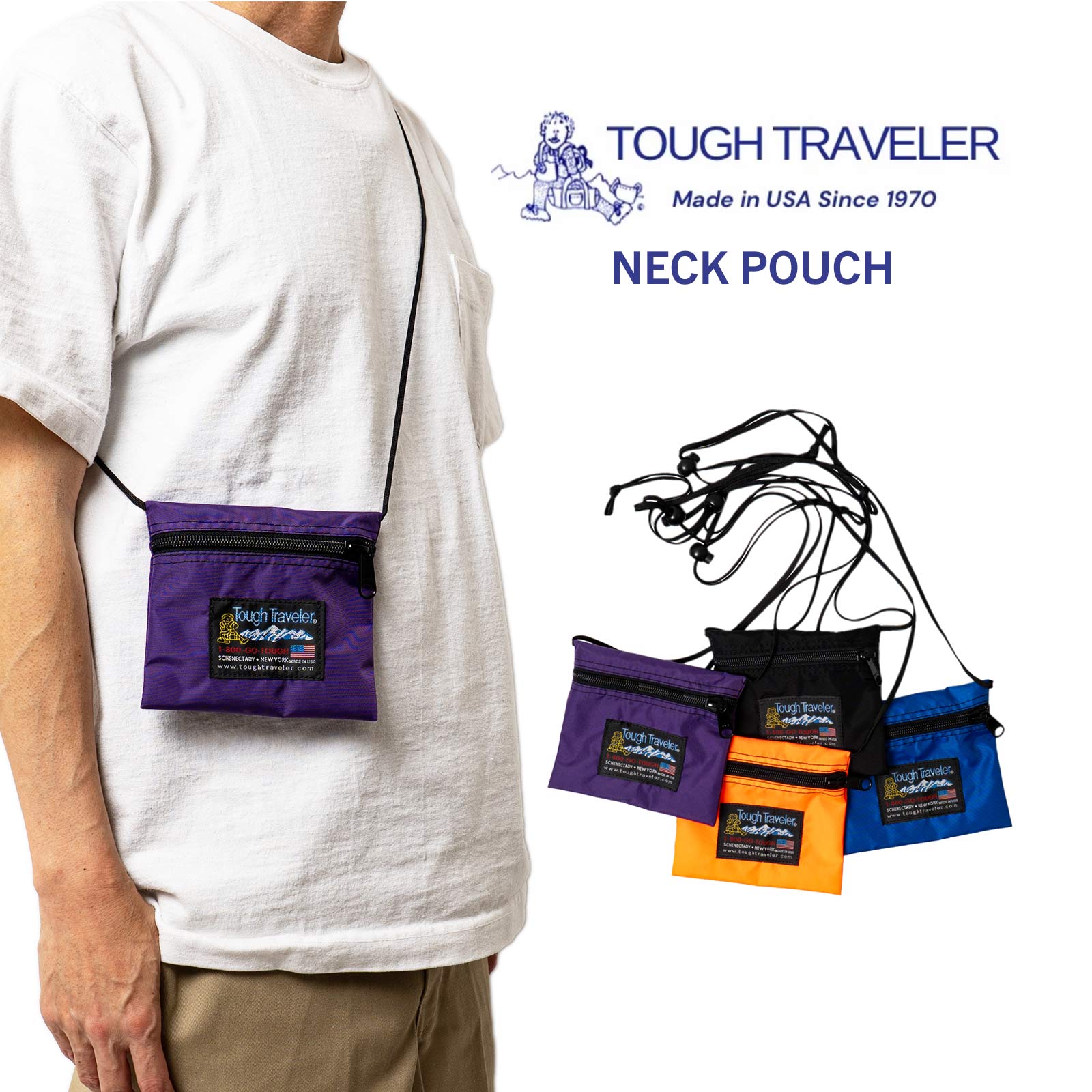 タフトラベラーTOUGHTRAVELERネックポーチ