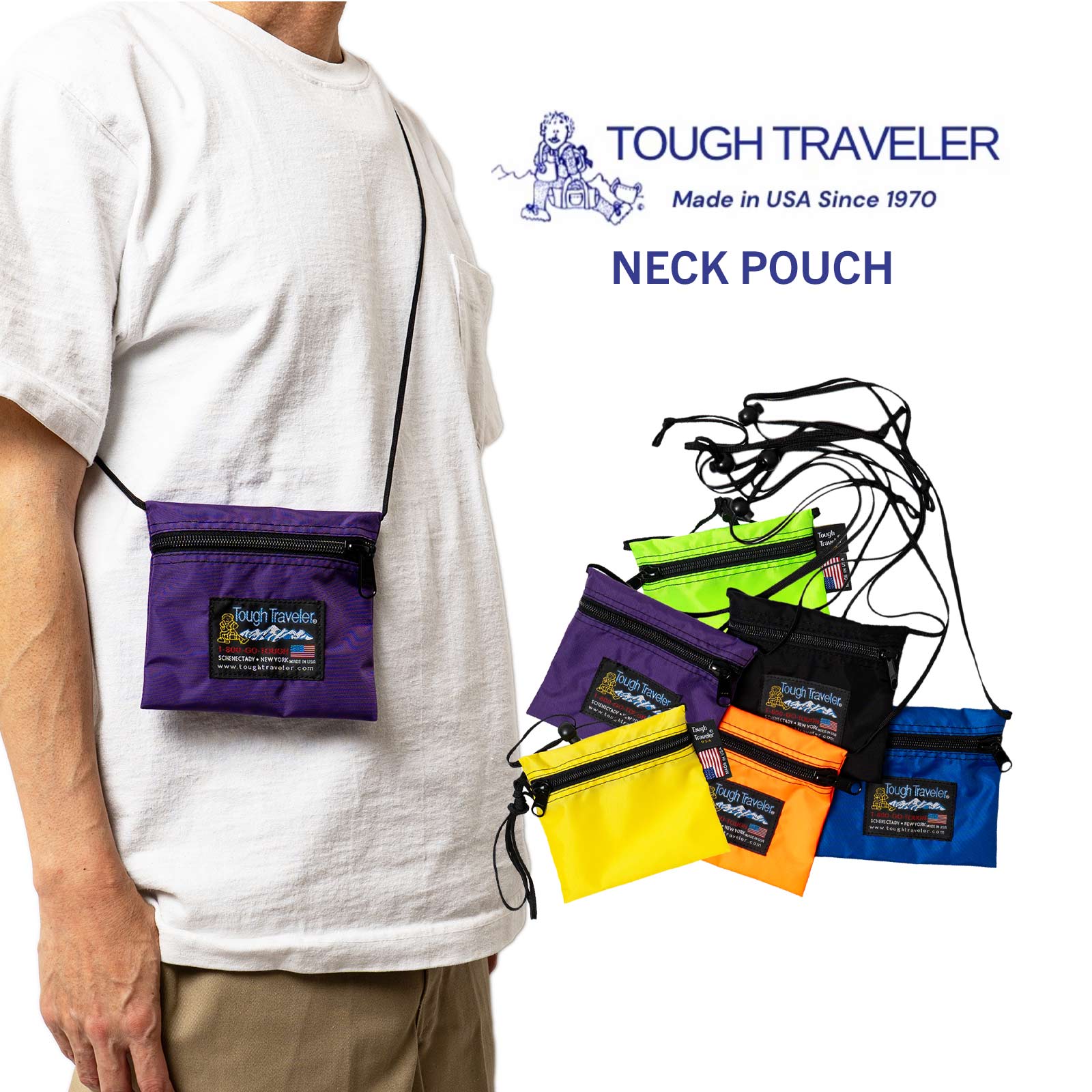 タフトラベラーTOUGHTRAVELERネックポーチ